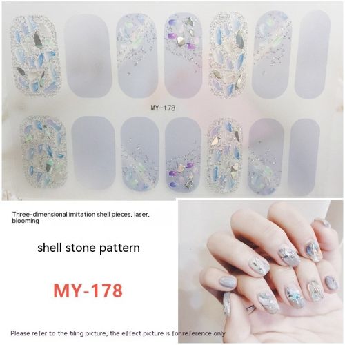 Baking-free Gel Three-dimensional Nail Stickers Full Paste Waterproof And Durable Baking-free Gel Three-dimensional Nail Stickers Full Paste Waterproof And Durable
